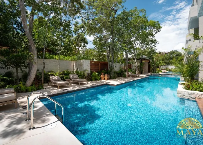 Ferienhaus Nhoa 101b Lux 1br Pool Access In Aldea Zama