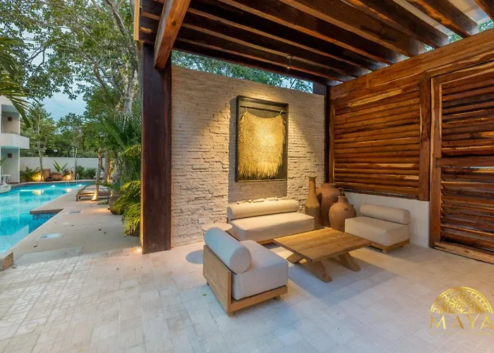 Ferienhaus Nhoa 101b Lux 1br Pool Access In Aldea Zama Tulum