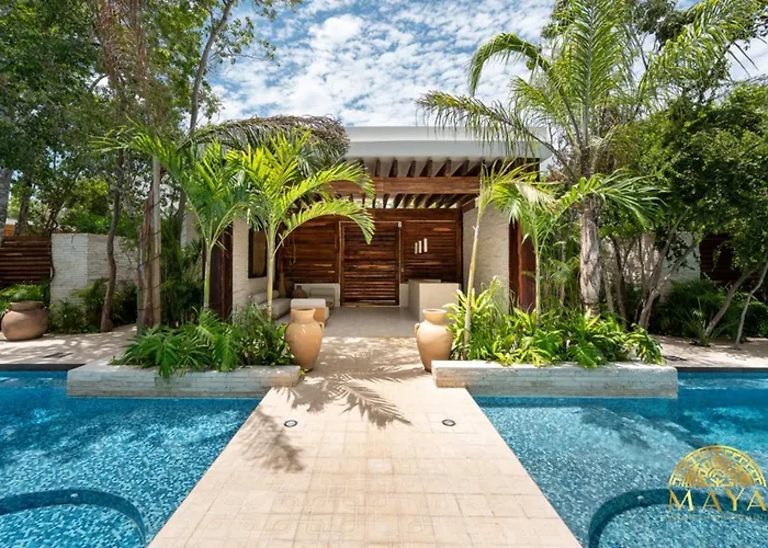 Ferienhaus Nhoa 101b Lux 1br Pool Access In Aldea Zama Tulum